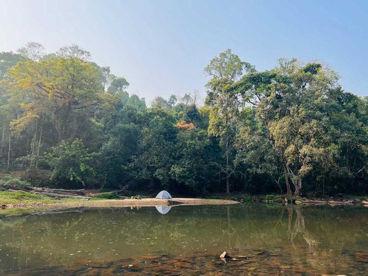 Coorg River Rock Camping Madikeri Ngoại thất bức ảnh